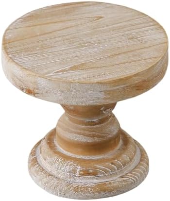 SOFE Farmhouse Wood Risers Display Stands, 5 Inches Tall Display Pedestal - Image 6