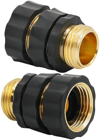 Lifynste 3/4 Inch Garden Hose Quick Connector Fittings, Easy Connector Fitting, Male and Female Set, (4) - Image 5