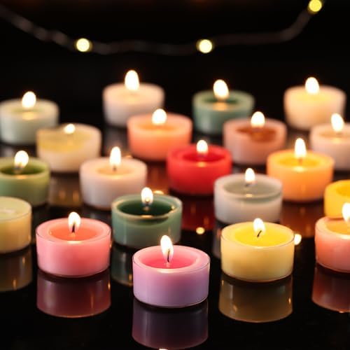 Lavender Scented Tea Lights Candles 16 Pack - Image 6
