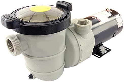 Rx Clear Dorado 2 HP Dual Port Pump | Above-Ground Swimming Pool Pump | 115V 12 Amps | See-Through Strainer Cover | Energy Efficient | Low Maintenance