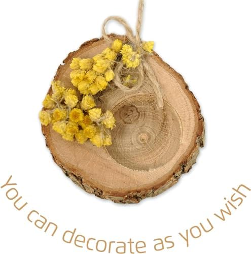 Wooden Tealight Candle Holder - 50 Adorable Thank You Gifts, Perfect for Wedding Favors, Ideal Rustic Decor Piece and Party Decoration - Customize and Gift (50, Undecorated) - Image 3