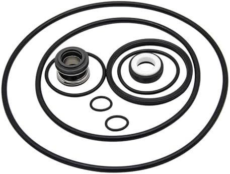 PS-200 Shaft Seal and O-Ring Rebuild Repair Kit 78 | for Pentair SuperFlo VS SuperMax Pumps Includes Lid Union Drain Plug Diffuser Seal Plate O-Rings Excellent Anti-Deformation