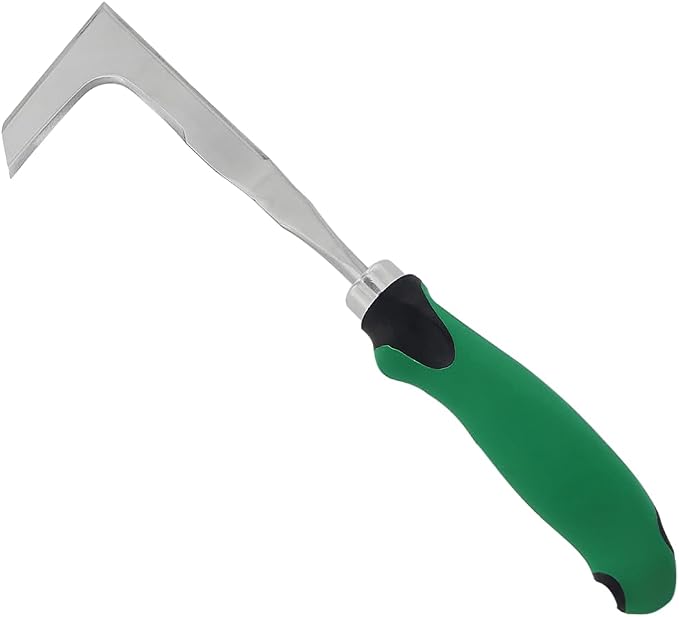 Zenport 15311G-3PK Crack Weeder Weeding Sickle Stainless Steel, 12-Inch, 3-Pack