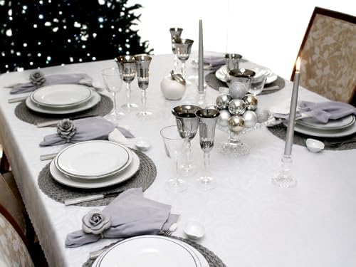 Clear Glass Candlestick Holders, Taper Candle Holders, Set of 6 - Image 4