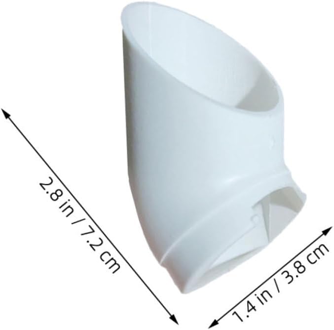 12Pcs Hydroponic Planting Cups Vertical Soilless Culture Tubes for Indoor Balcony Vegetable Gardening Window Farming System 2.83X1.49X1.49In