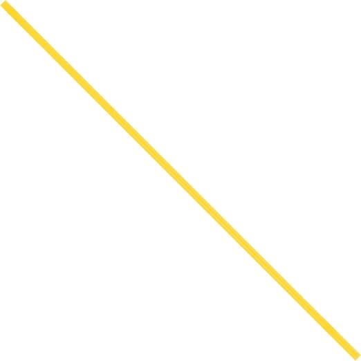 Aviditi Reusable Yellow Paper Twist Ties, 6" Length, Use to Seal Bread, Gift, and Treat Bags or for Bundling Cables and Wires (Case of 2000)