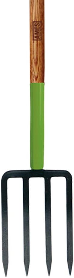 The AMES 2826200 Ames 4-Tine Forged Spading Fork