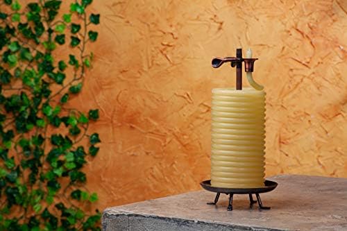 Candle by the Hour 48-Hour Candle Refill, Eco-friendly Natural Beeswax with Cotton Wick - Image 5