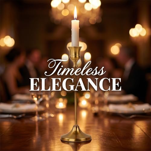 French Gold Taper Candle Holders 4 Sets(12 Pcs) - Tall Metal Candlestick Holders for Table Centerpiece, Formal Dinner, Wedding, Fireplace Mantel Decor, Fits 3/4 Inch Thick Candles - Image 6