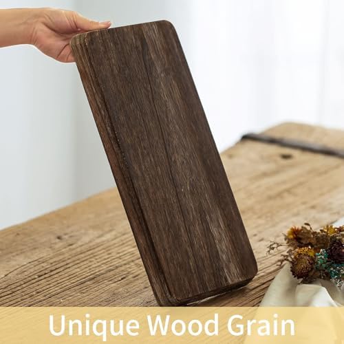 Romadedi Wooden Decorative Tray Candle Holder - Image 5
