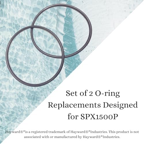 2 Pack Pool Pump Lid O-ring Replacement For Hayward SPX1500P Powerflo 1500, 1580, 1700 Series