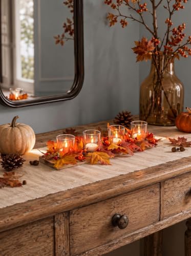 Romadedi Fall Table Centerpiece, Thanksgiving Decor, 15.7 in - Image 2