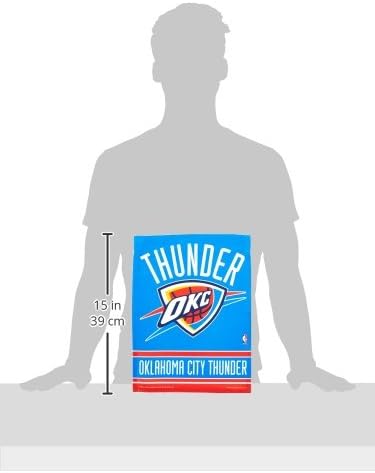 Wincraft NBA Oklahoma City Thunder Garden Flag 12x18, 2 Sided, Team Color