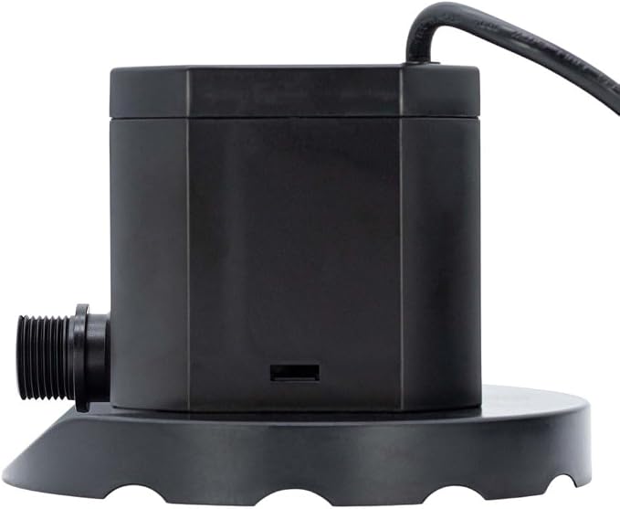 Rx Clear Submersible Cover Pump for Above Ground and Inground Pool 800 GPH | Including Easy Clean Filter Pad and 25-Foot Power Cord | Retain The Life of Your Winter Cover