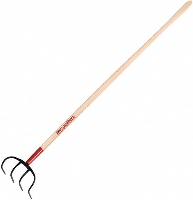 Tines With 60"Long Handle Refuse Hook
