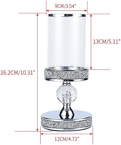 Pillar Candle Holders, Candle Holder for Pillar Candle, Candlesticks Holder, for Wedding, Dining Coffee Table, Home Centerpices, Home Decor CH00XS - Image 5