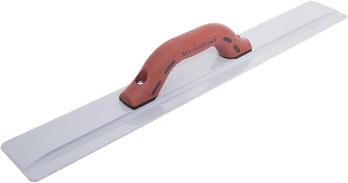 MARSHALLTOWN 20 Inch Beveled End Magnesium Hand Float, Concrete, 20 Inches, DuraSoft Handle, Cast Magnesium Blade, Assembled in USA, 146D