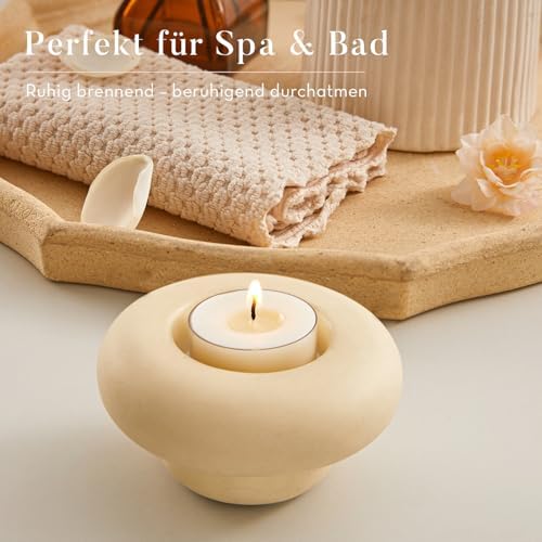 Unscented Soy Tea Lights Candles 25 Pack Bulk,4 Hour Clean Burn Tea Candles - Image 6