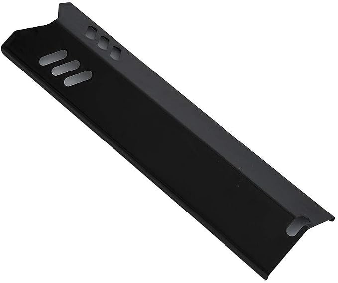 GasSaf 15 inch Heat Plate Replacement for Backyard GBC1460W, GBC1461W, Dyna-glo DGF510SBP, DGF510SSP, Uniflame GBC1059WB, BHG and Others, Porcelain Steel Heat Shield Tent(15" x 3 13/16")(5-Pack)