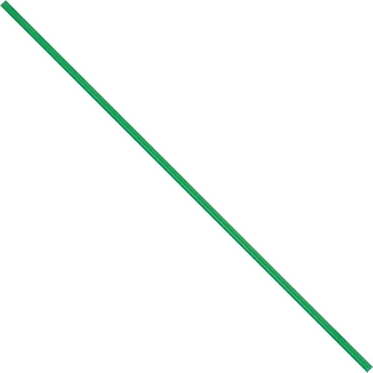 BOX USA Reusable Green Paper Twist Ties, 8" Length, Use to seal bread, gift, and treat bags or for bundling cables and wires (Case of 2000)