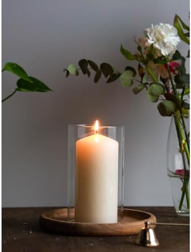 CANDWAX 3x6 Pillar Candles Set of 3 - Ivory Large Pillar Candles Long Burning Perfect for Any Occasion - Cylinder Candles Unscented Long Burning - Image 4