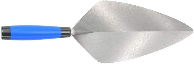 Bon 72-619 Brick Trowel Keystone Forged 11-inch Wide London Comfort Handle