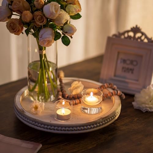 Romadedi Clear Glass Votive Tealight Candle Holders, 24 Packs - Image 2