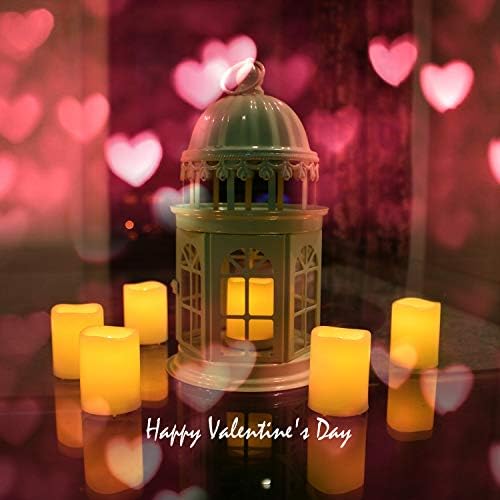 CANDLE CHOICE Battery Operated Flameless Votive Candles Realistic Flickering Fake Electric LED Tea Lights Set Bulk Wedding Party Halloween Christmas Decorations Table Centerpieces Batteries Incl 24PCS - Image 3