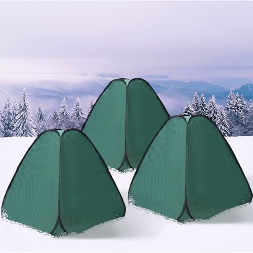 2 Pcs Plant Covers Freeze Protection, 36 x 36 x 38 in, Green - Image 4