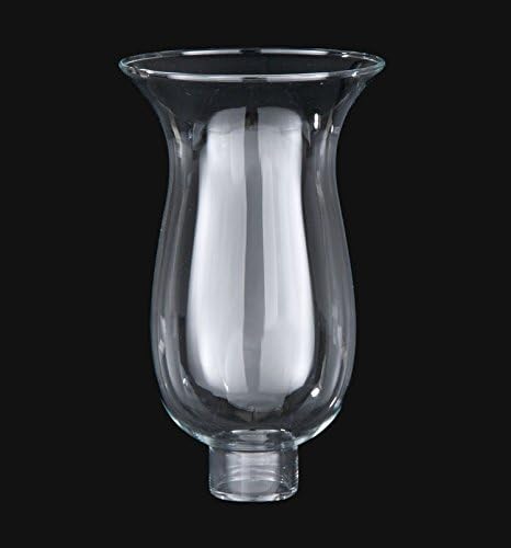B&P Lamp® Medium Royal Craft 1 5/8" X 8 1/4" Clear Hurricane Shade - Image 4