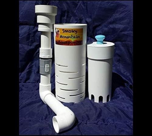 Aquaponics Fail Safe Auto Bell Siphon Kit for IBC 8" Media *Easily Adjustable* Over 20,000 Siphons Sold Worldwide So Buy with Confidence!