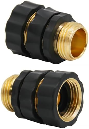 Lifynste 3/4 Inch Garden Hose Quick Connector Fittings, Easy Connector Fitting, Male and Female Set, (2) - Image 5