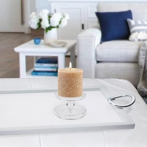 Root Candles Unscented Pillar Candles Beeswax Enhanced Textured Timberline™ Pillar Candle, 3 x 3-Inch, Taupe - Image 5