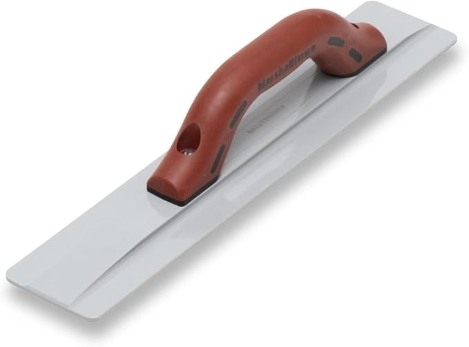MARSHALLTOWN 16 Inch Magnesium Hand Float, Beveled End Mag Float, DuraSoft Handle, Cast Magnesium Blade, Concrete Tools, Assembled in USA, 145D