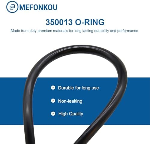 350013 Lid O-Ring for Pentair IntelliFlo/WhisperFlo Challenger Pump Trap and PacFab Pool/Spa Pump, Replacement Models 352600 and 355332 (2/ Pack)