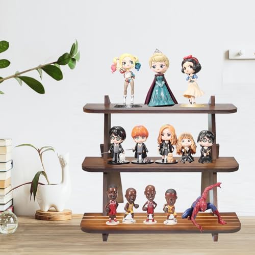Wooden Display Stand, Tiered Cupcake Stand, 3 Tier Display Stand Riser - Image 5