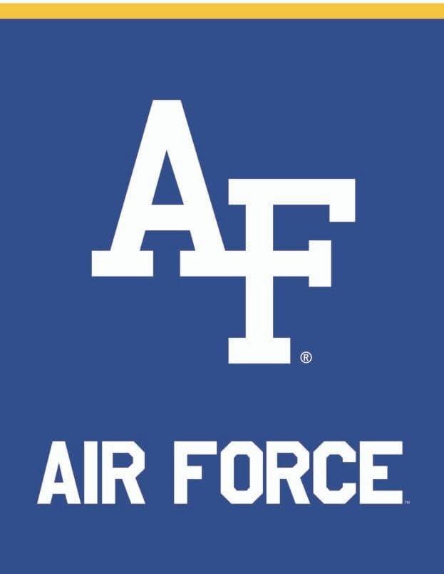 United States Air Force Academy NCAA House Flag 28" x 40" Briarwood Lane