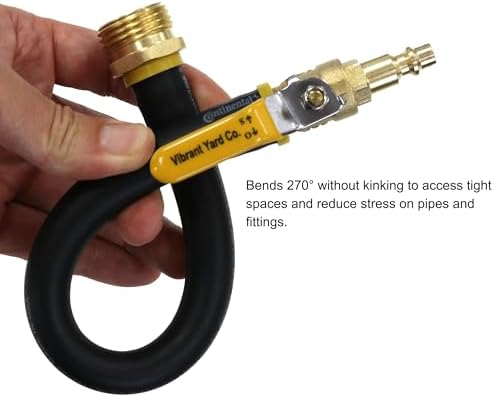 Vibrant Yard Co. LLC RV Winterization Blowout Adapter Valve, 13 Inch - Image 4