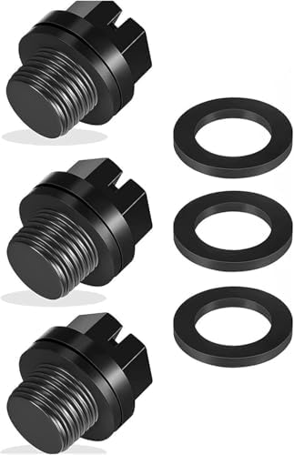 AppliaFit Drain Plug with Gasket Compatible with Hayward SPX1700FG for Select Hayward Pumps (3-Pack)