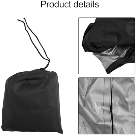Sand Filter Pump Cover, 420D Oxford Fabric Sand Filter Pump Cover, Suitable For Most 14-16 Inches Sand Filter Pump On Market Black