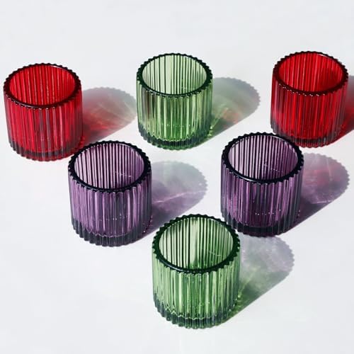 VOHO 3 Color Votive Candle Holders for Easter Halloween Thanksgiving Decor - Image 4