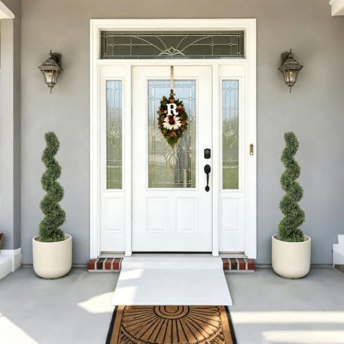 4ft Tall Spiral Topiary Trees Artificial Outdoor Set of 2 - Image 4