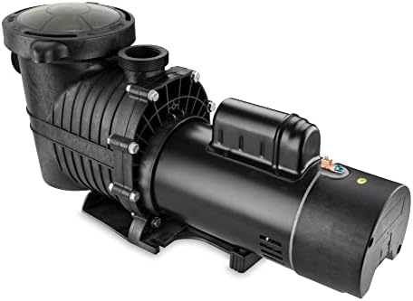 Pureline 1 HP Pure Flow Pump, Inground Pool, Single Speed, 115-230 Volt