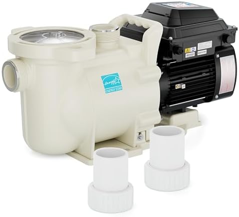iLiving ILG8PP220-VS Variable Speed In-Ground and Above-Ground Swimming Pool Pump, 2.2HP