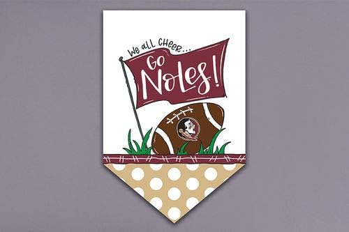 Collegiate Garden Flag (FSU Cheer!)
