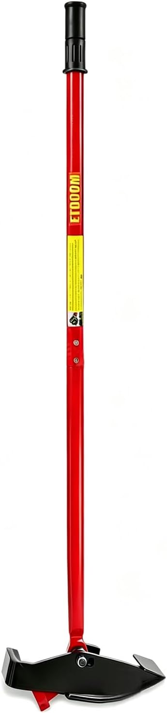Large Size Sapling Puller Tool - Heavy Duty Tree Root Puller for ¼ to 2" Woody Stems | Fully Uproots Trees & Shrubs | Ergonomic Garden Tool for Landscaping, Farming, Forestry