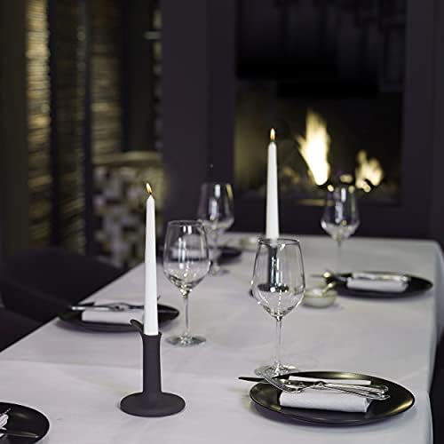 BOLSIUS Long White Taper Candles - Bulk Pack of 30 Count - 10-inch Unscented Household Candlesticks - Premium European Quality Wax - 8 Hour Long Burning Candles for Home Décor, Weddings & Parties - Image 7