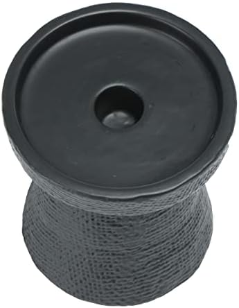 Main + Mesa Stoneware Pillar & Taper Candle Holders, Set of 2 - Image 5