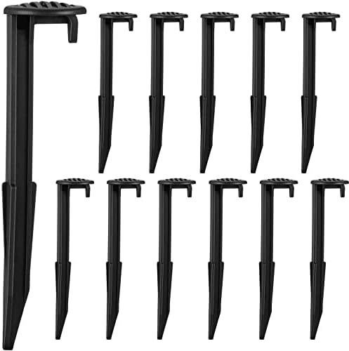 Yookeer 18 Pcs 5.7" Inflatable Yard Stakes Heavy Duty Plastic Tent Stakes by Yookeer