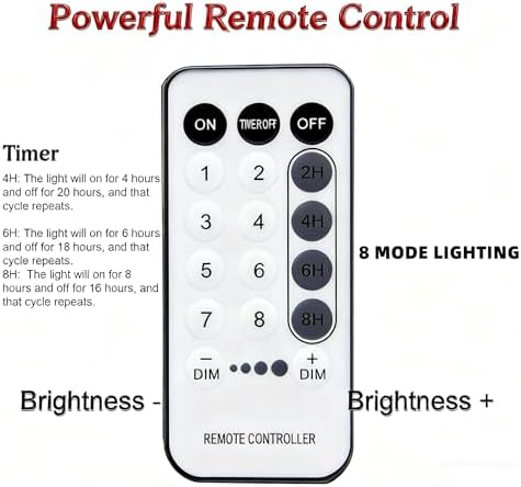 Christmas Tree Lights, 448 LED Christmas Waterfall Tree Topper Lights with 8 Lighting Modes & Remote, 8.2FT X 16 Lines String Light for Indoor Outdoor Yard Party Xmas Decoration, Warm White - Image 5